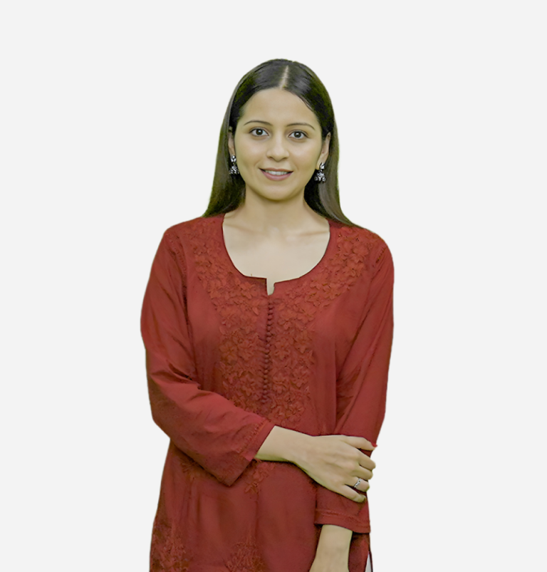 damini-red-kurta